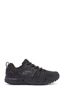 Skechers Men's Black Escape Plan Lace-Up Sneakers | Derimod