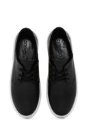 Men's Black Leather Casual Shoes | Derimod