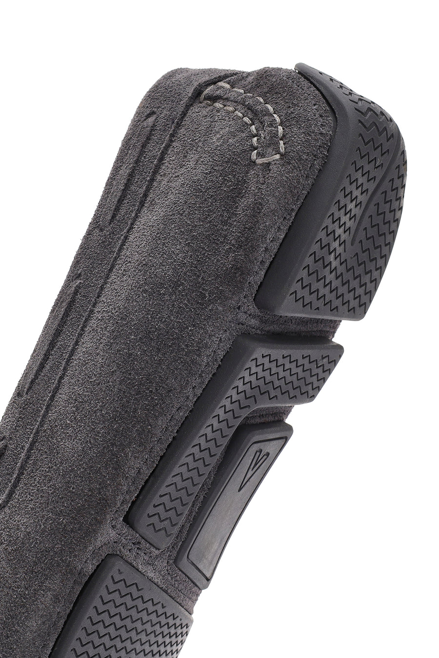Men's Gray Suede Leather Loafer