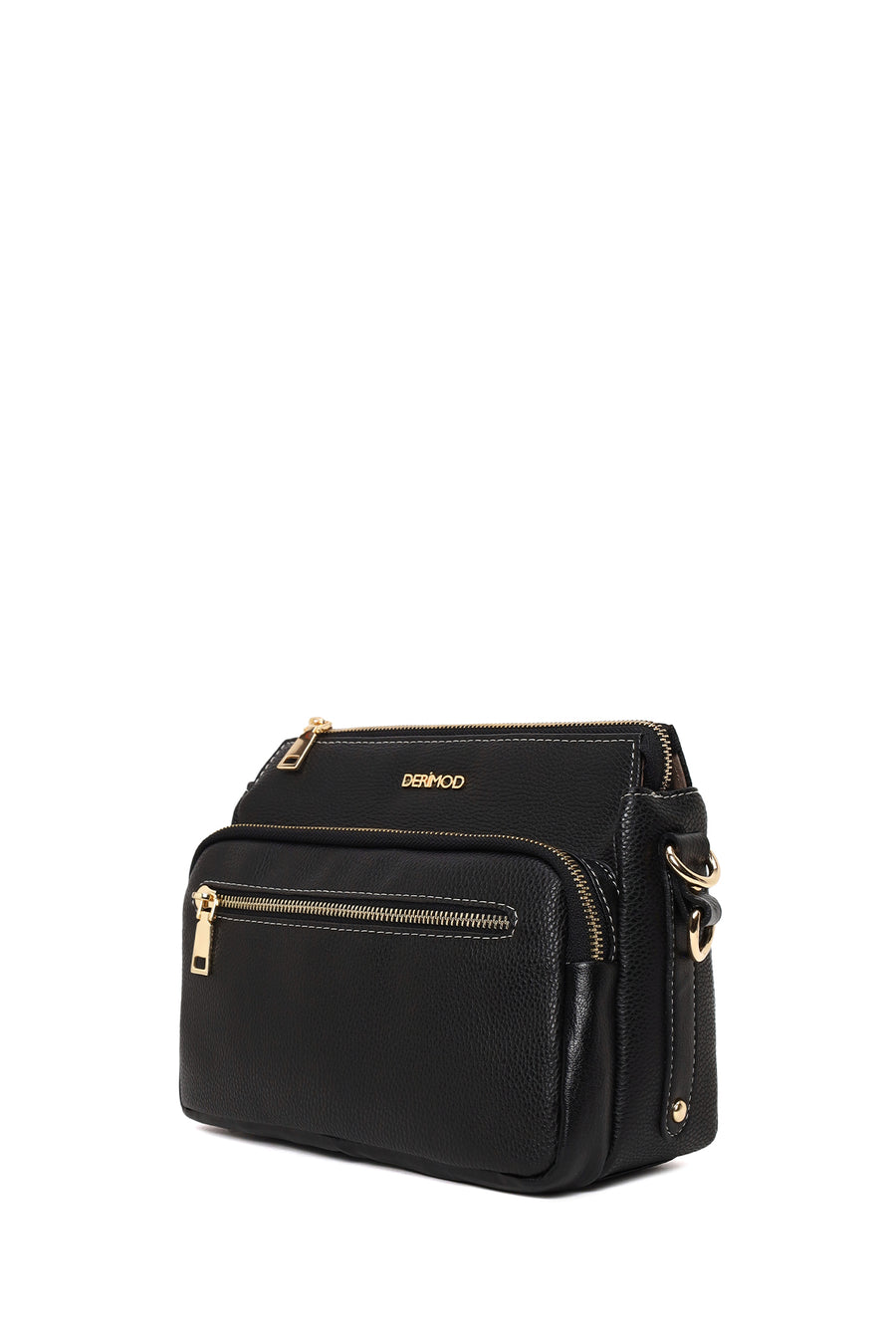 Woman Black Long Strap Shoulder Bag