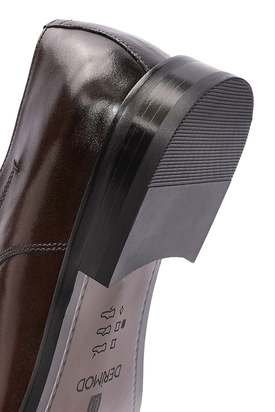 Men's Brown Laced Leather Classic Shoes