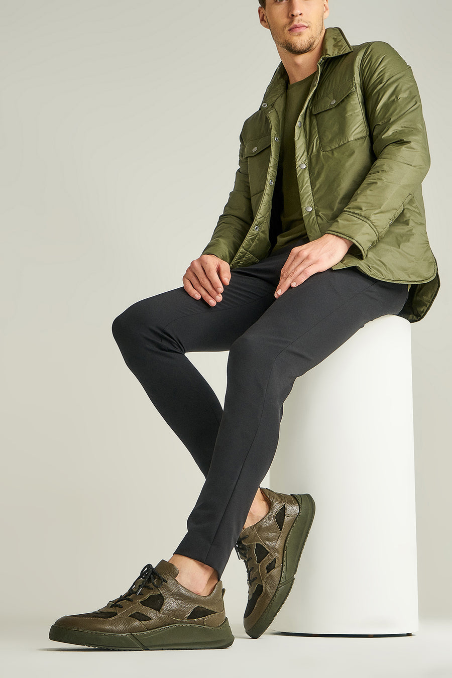 Men's Leather Sneaker