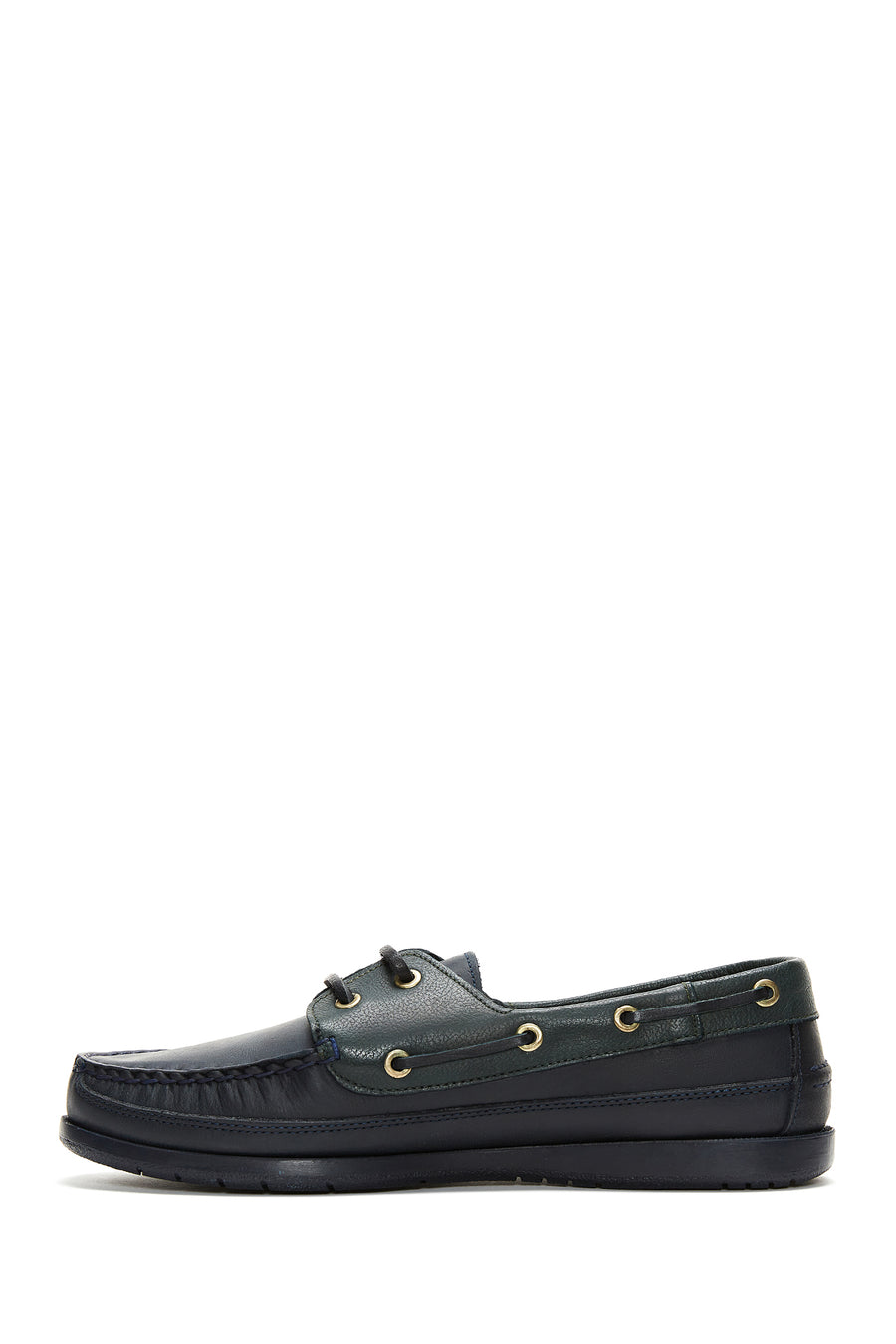 Men's Green Leather Casual Shoes