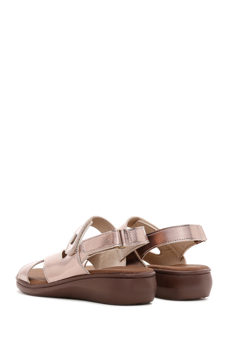 Kadın Platin Comfort Sandalet