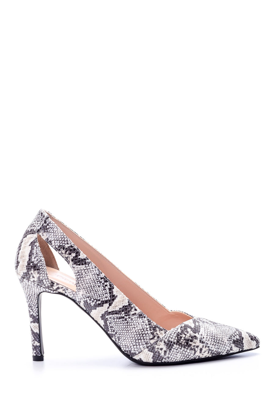 Women's Snakeskin Patterned Stiletto 19SFE134640 | Derimod