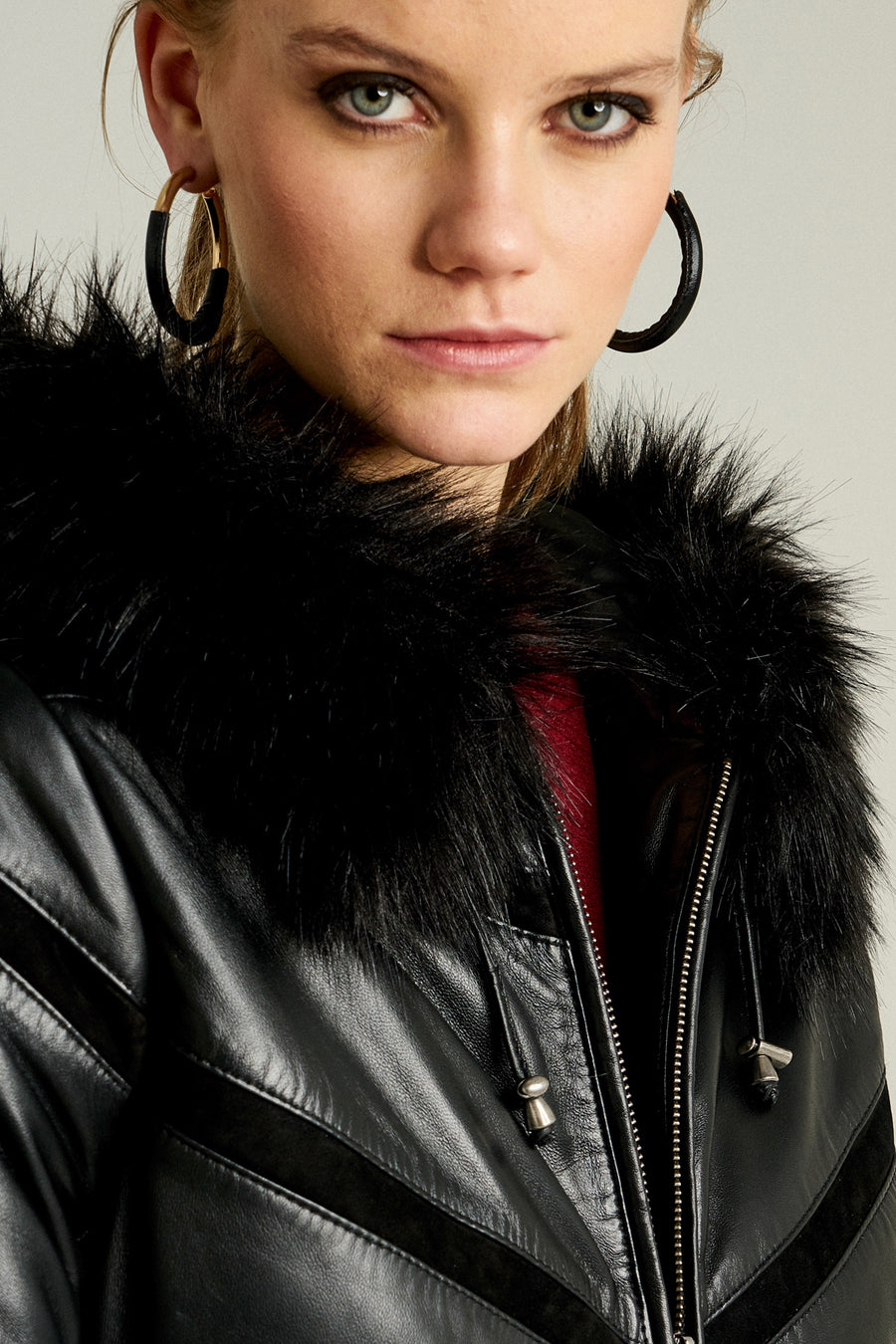 Ilyada Women's Leather Jacket