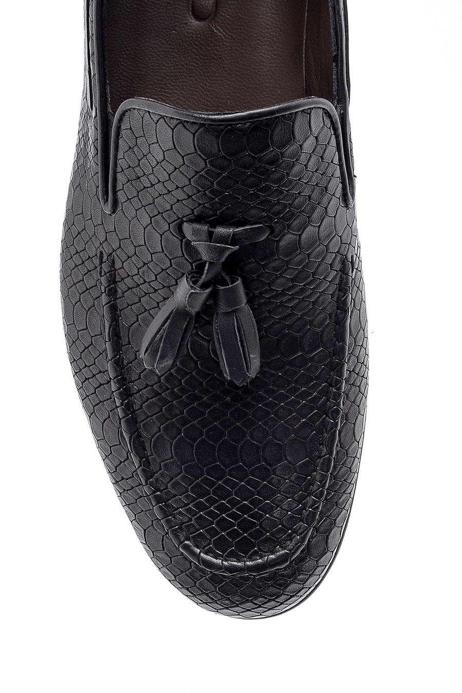 Erkek Deri Püskül Detaylı Loafer