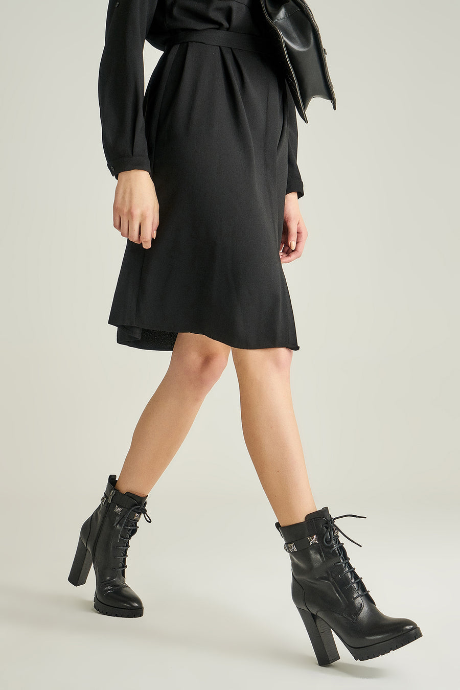 Women's Stretch Leather Boots