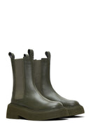 Women's Chelsea Leather Boots | Derimod