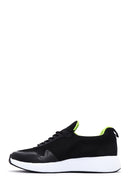 Men's Black Thick Soled Sneaker | Derimod