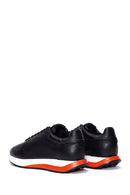Erkek Siyah Deri Sneaker | Derimod