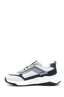 Erkek Deri Şerit Detaylı Sneaker | Derimod