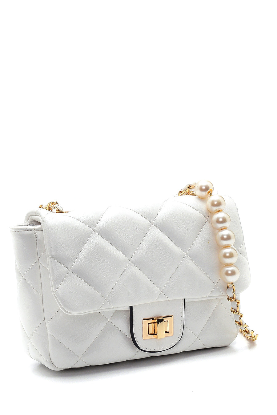 Women's Quilted Shoulder Bag