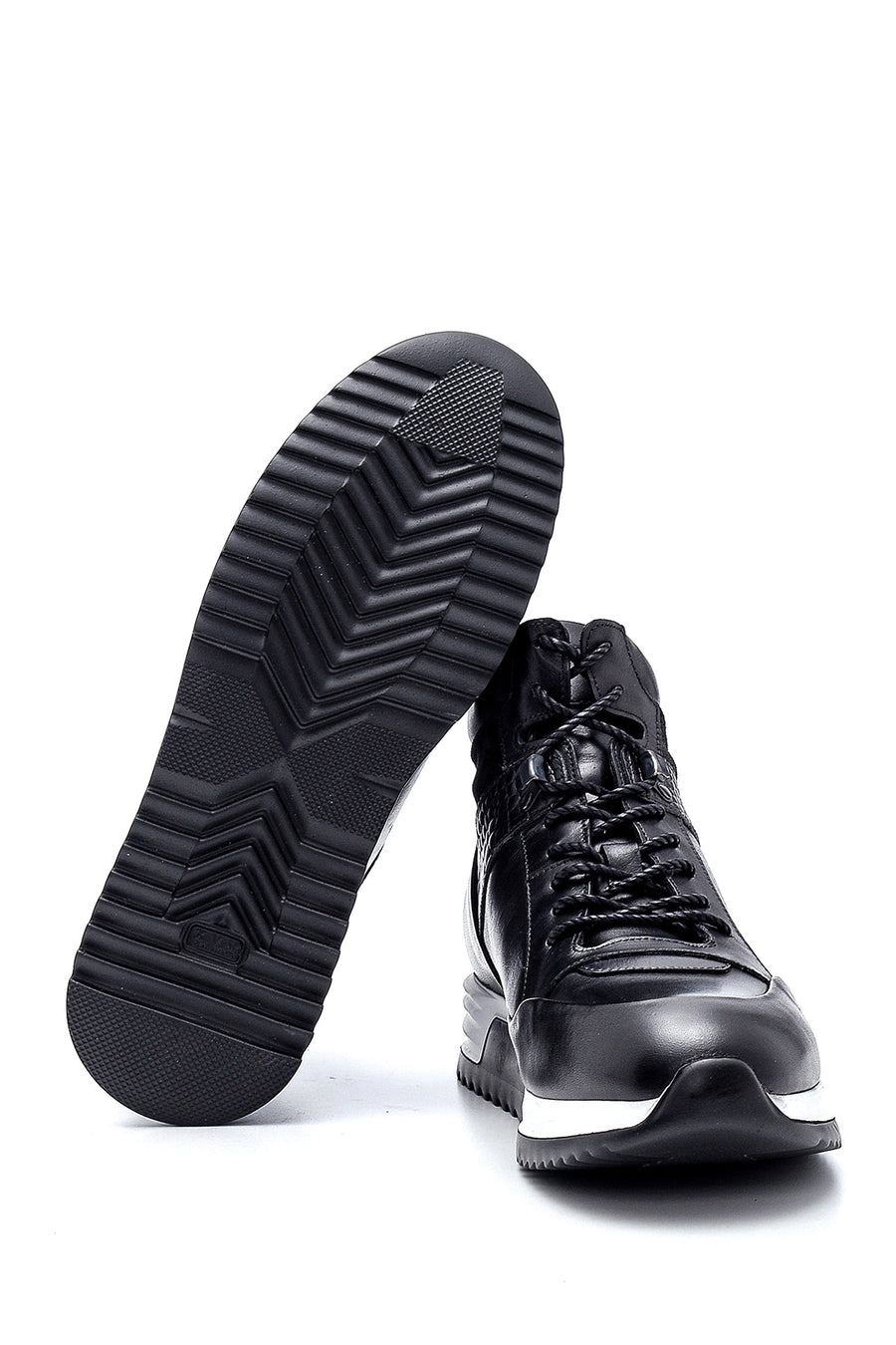 Erkek Deri Bilekli Sneaker
