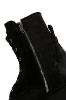 Harley Davidson Men's Black Vilfrid Exc Nubuck Leather Boots | Derimod