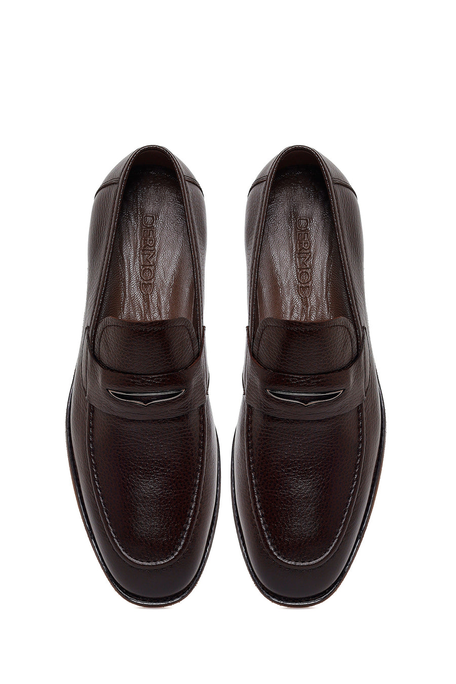 Male Brown Leather Classic Loafer