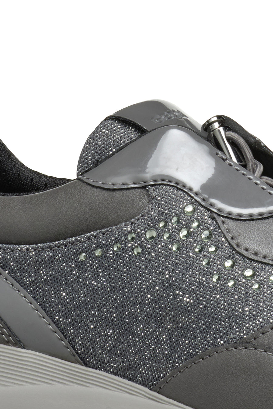 Geox Kadın Gri Alleniee B Taş Detaylı Sneaker