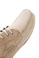 Men's Beige Nubuck Leather Casual Shoes | Derimod