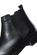 Men's Black Leather Boots | Derimod