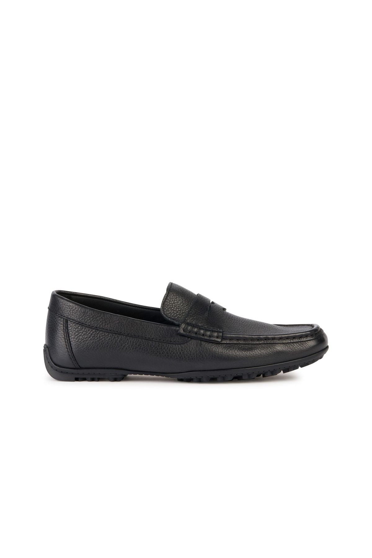 Geox Erkek Siyah Kosmopolis + Grip Deri Maskülen Loafer U36CFA00046C9999 | Derimod