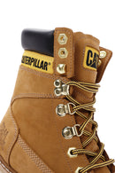 Caterpillar Women's Beige Nubuck Leather Boots | Derimod