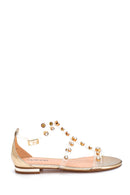 Women's Stone Detailed Casual Sandals | Derimod