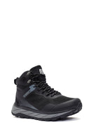 Derimod Dry Men's Black Lace-Up Waterproof Leather Outdoor Boots | Derimod