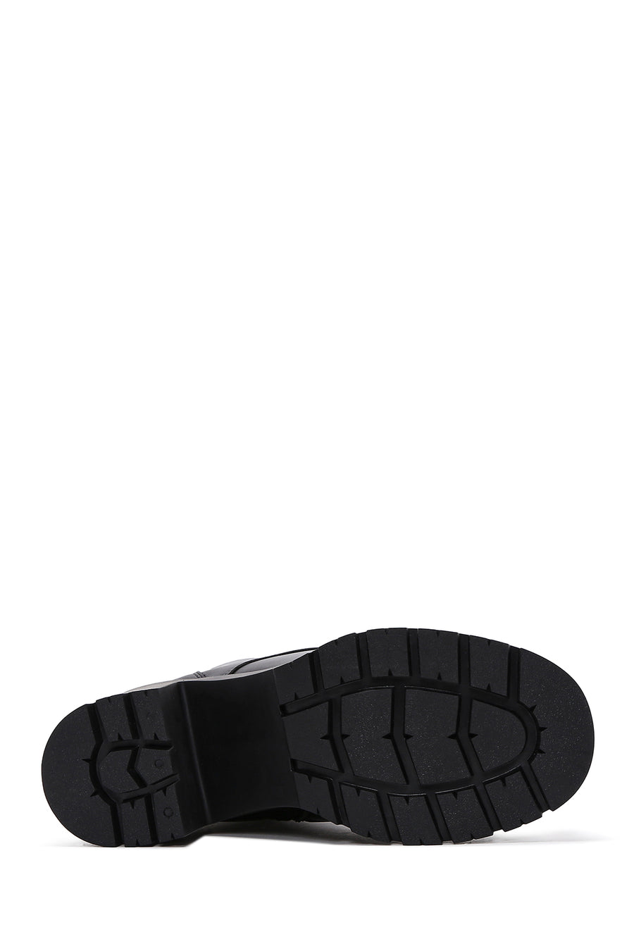 Women's Black Thick Heeled Boots