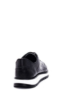 Men's Leather Perforated Sneaker | Derimod