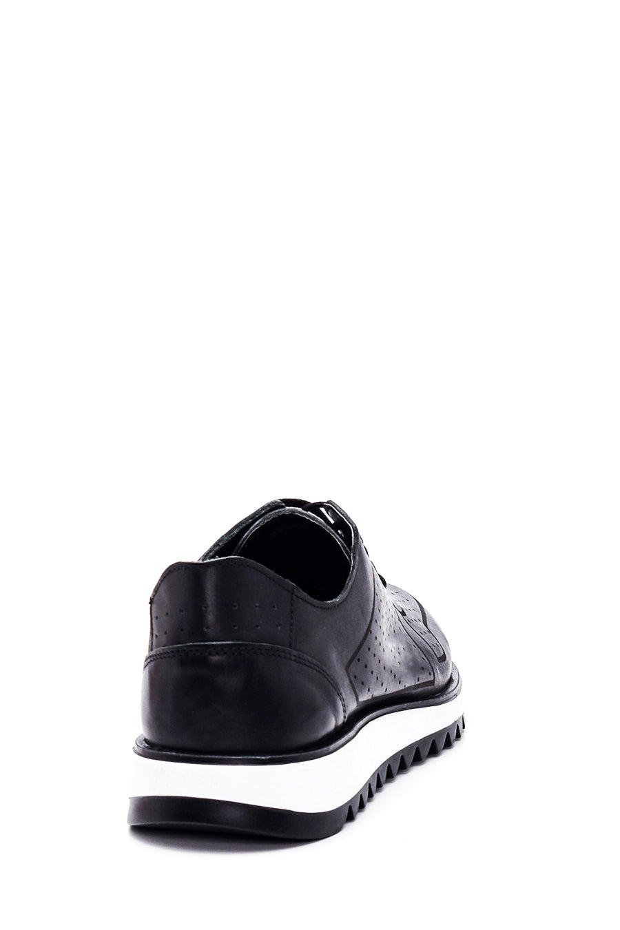 Men's Leather Perforated Sneaker