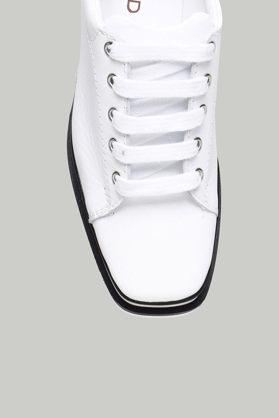 High-Sole Women's Leather Sports Shoes