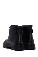 Men's Black Casual Leather Boots | Derimod