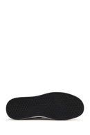 Men's Black Lace-up Leather Sneaker | Derimod