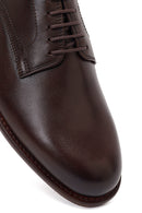 Men's Brown Laced Leather Classic Shoes | Derimod