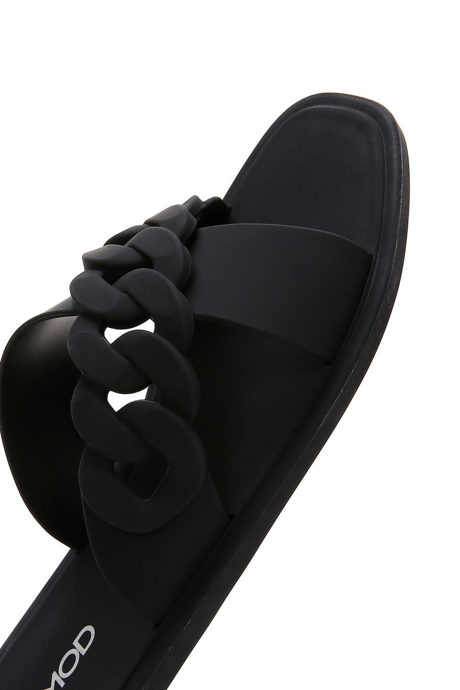 Women's Black Flat Slippers