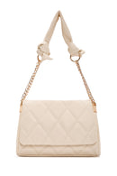 Women's Cream Quilted Shoulder Bag | Derimod