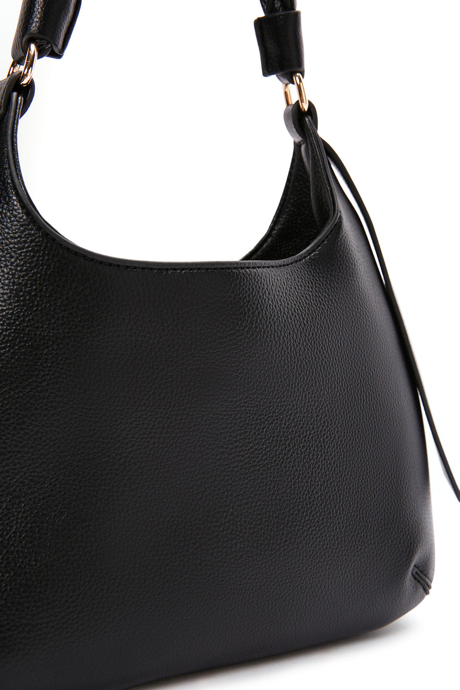 Women's Black Long Strap Shoulder Bag