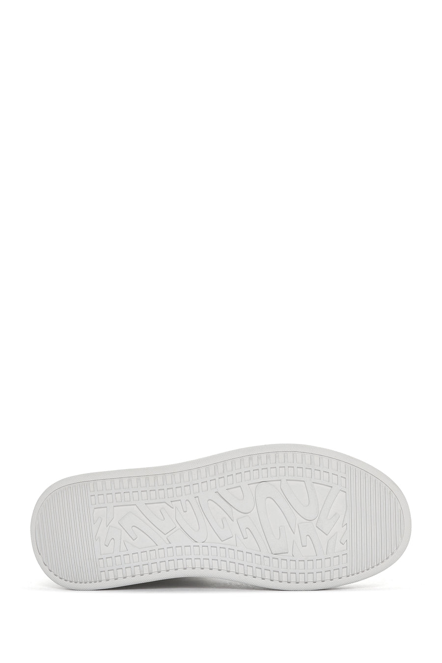 Alberto Guardiani Women's White Leather Thick Sole High Top Sneaker