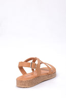 Women's Cork Sole Sandals | Derimod