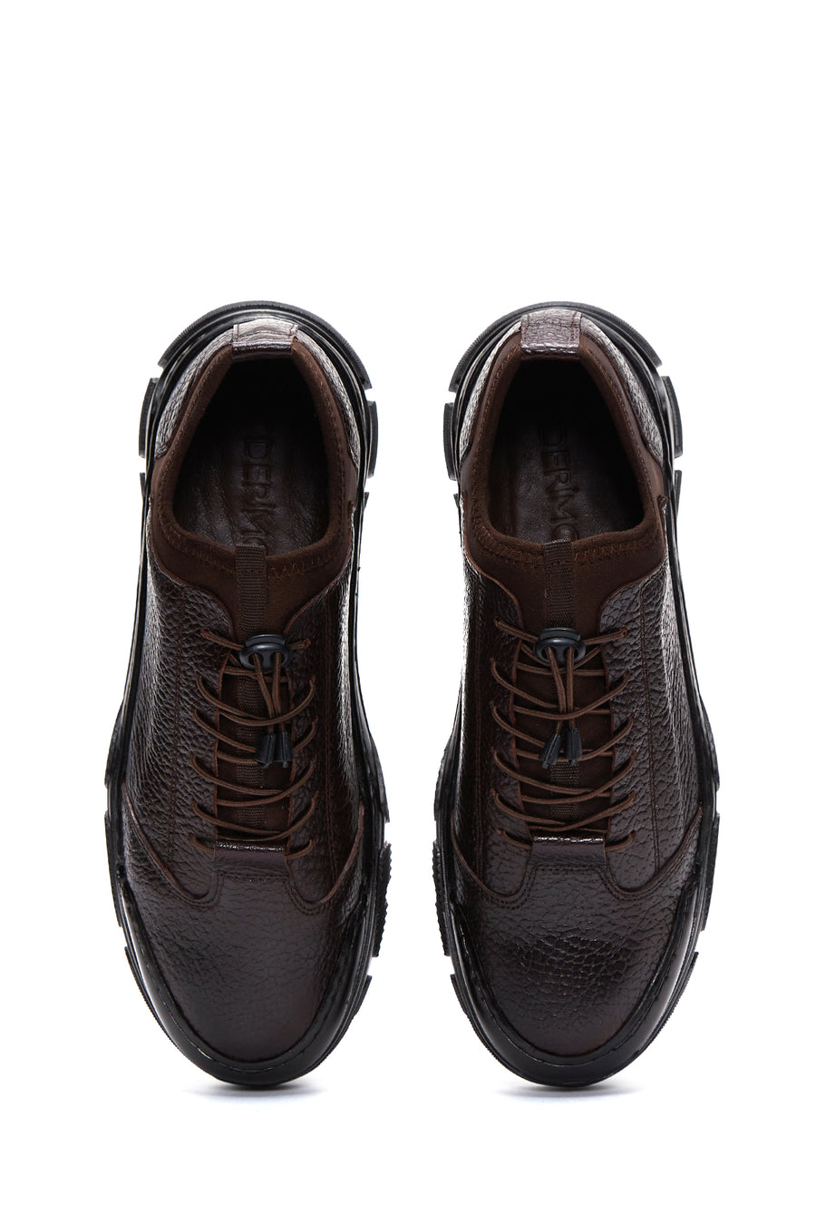 Men's Brown Leather Casual Sneaker