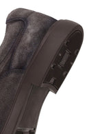 Male Anthracite Lace-up Suede Casual Shoes | Derimod