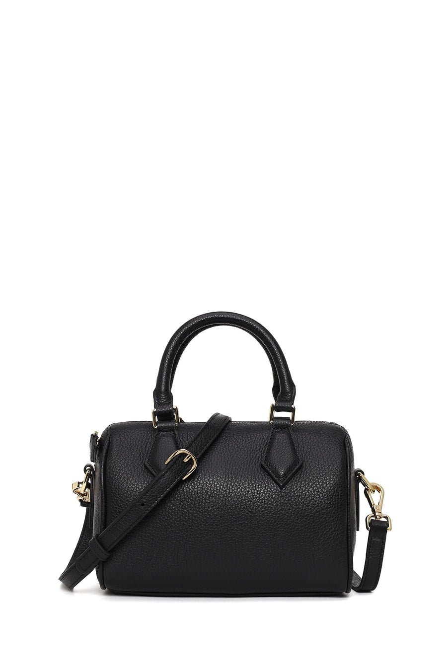 Woman Black Long-Strap Leather Shoulder Bag 25WBD2314FT | Derimod