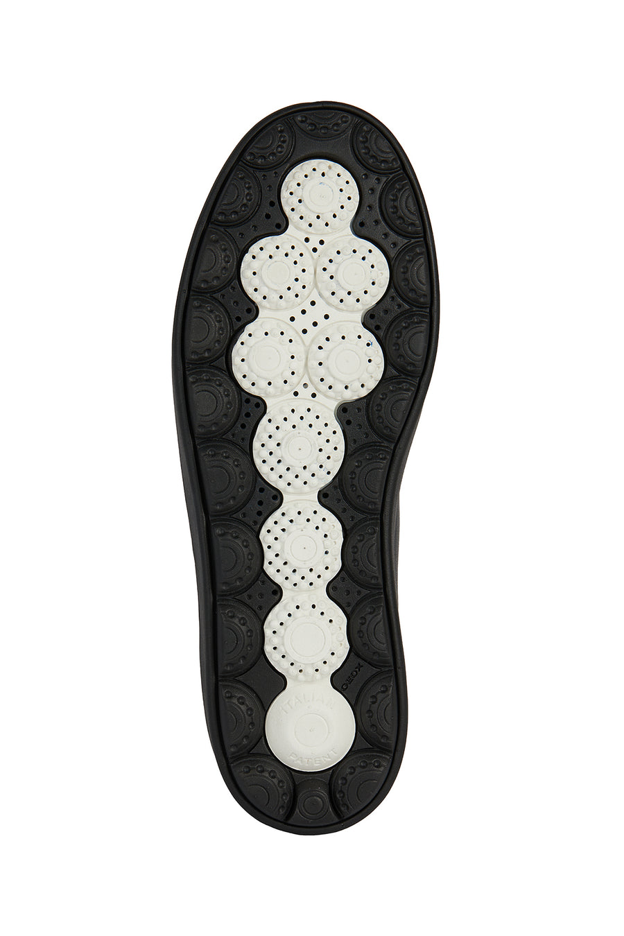 Geox Kadın Siyah Spherica Ecub-1 Bağcıklı Deri Sneaker
