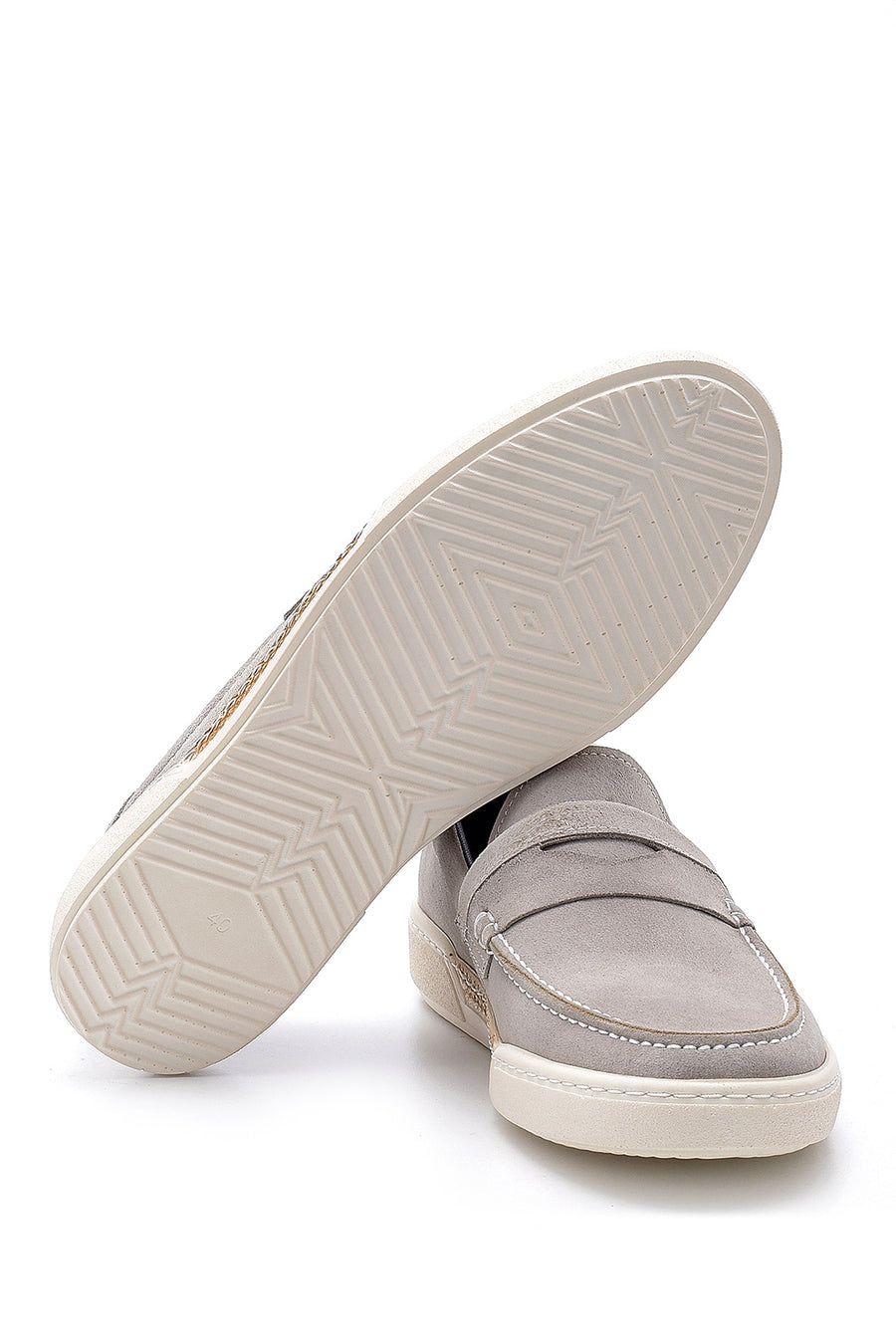 Erkek Süet Deri Casual Loafer
