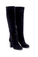 Women's Suede Heeled Boots | Derimod