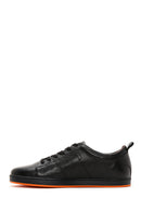 Men's Black Leather Sneaker | Derimod