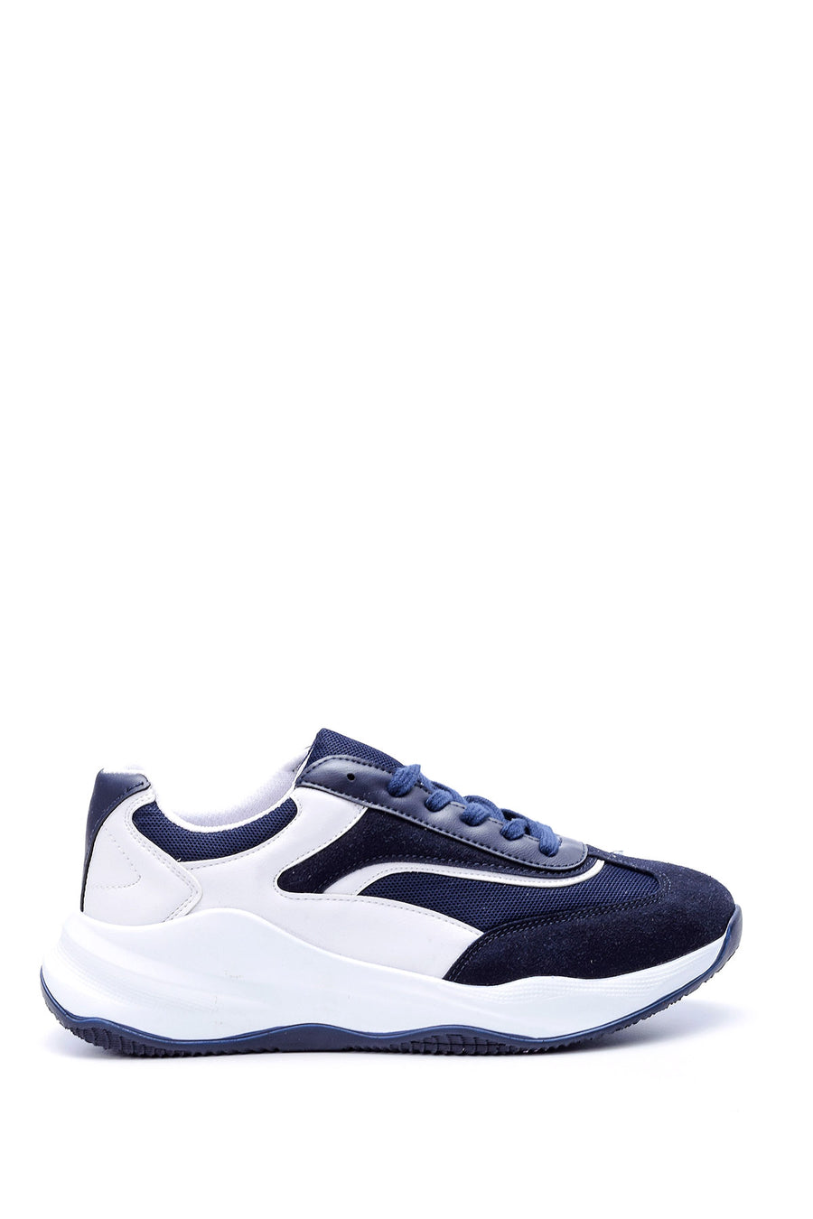 Men's High-Sole Suede Sneaker 19SFD308514 | Derimod