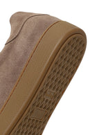 Male Beige Lace-up Suede Leather Sneaker | Derimod