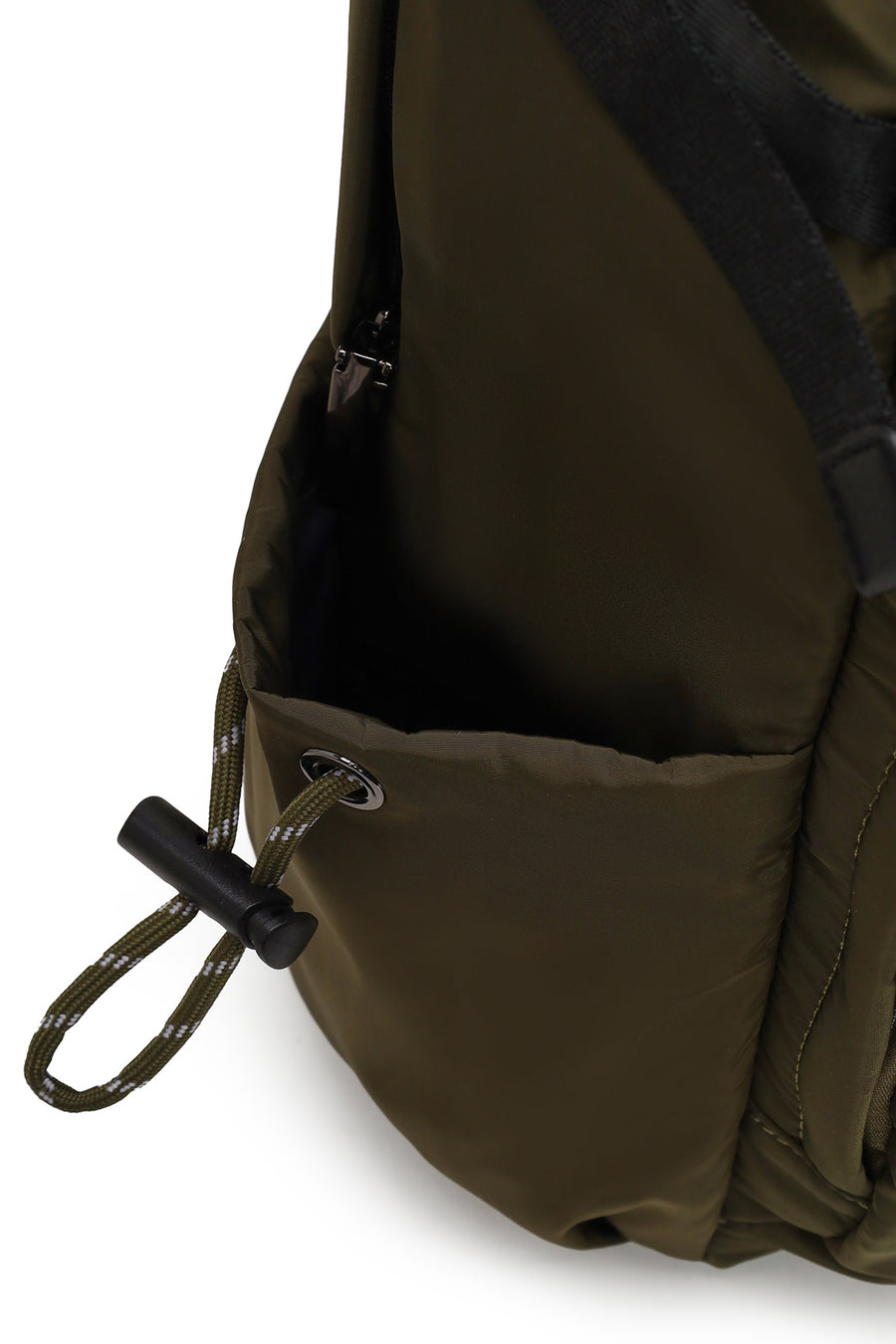 Male Khaki Fabric Backpack