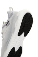 Men's White Gray Thick Soled Sneaker | Derimod